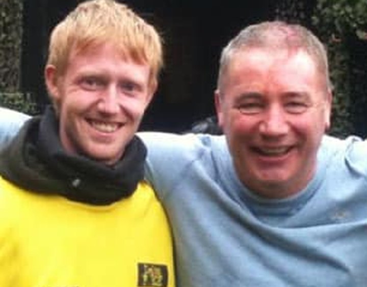 Ally McCoist paintballing at Delta Force