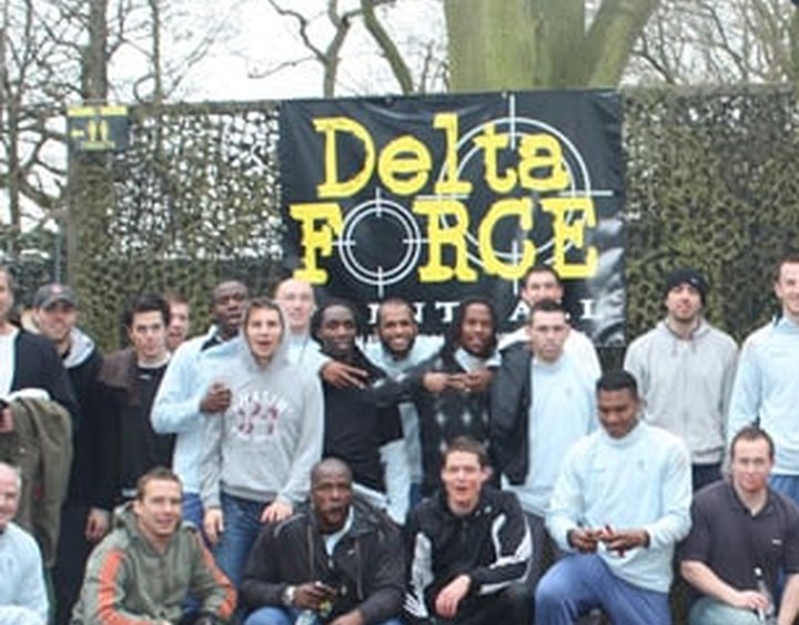 Bolton Wanderers paintballing at Delta Force