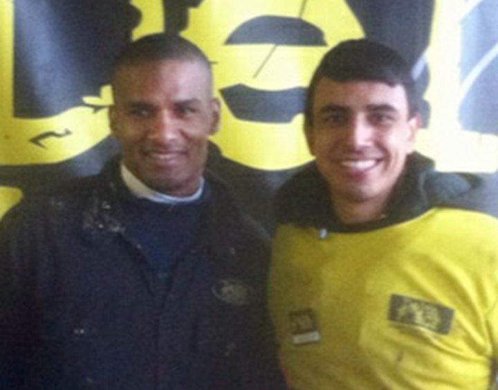 Florent Malouda paintballing at Delta Force