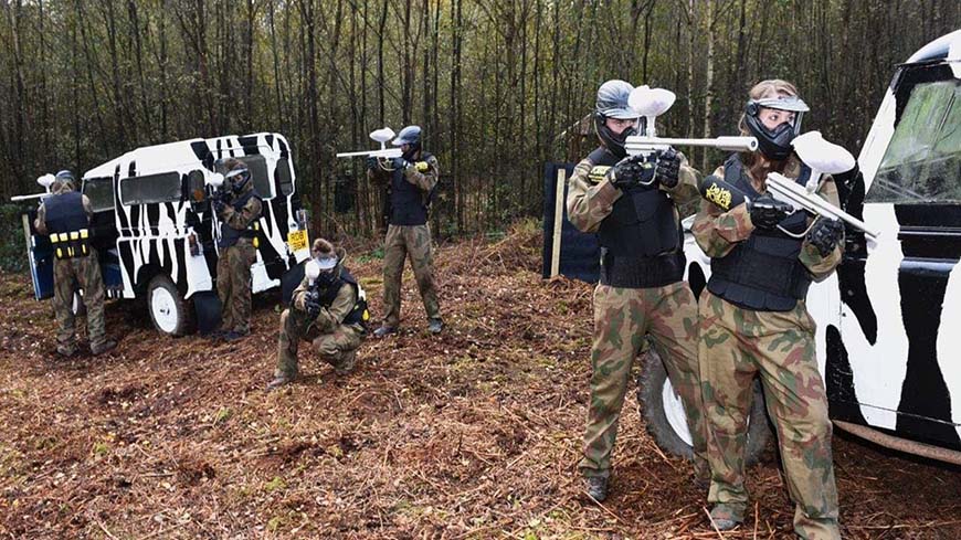 African Adventure paintball mission area