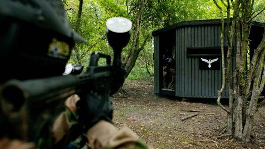 Counter Strike paintball objective area