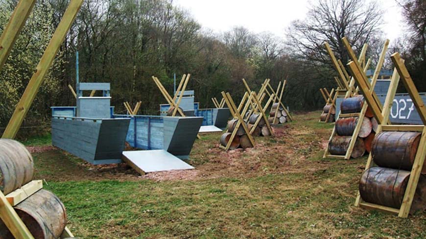 D-Day Landing paintball game zone image 4