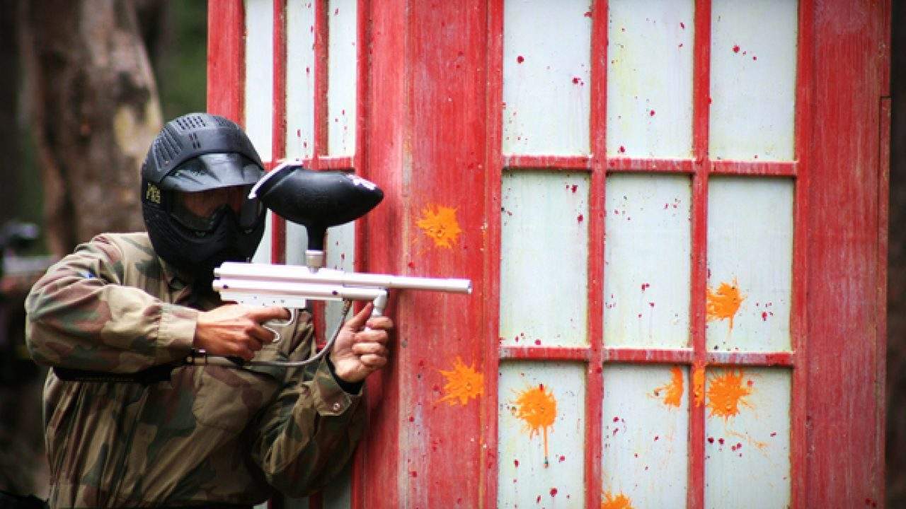 London Apocalypse paintball barricades