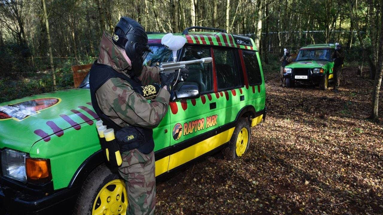 Raptor Park paintball mission area