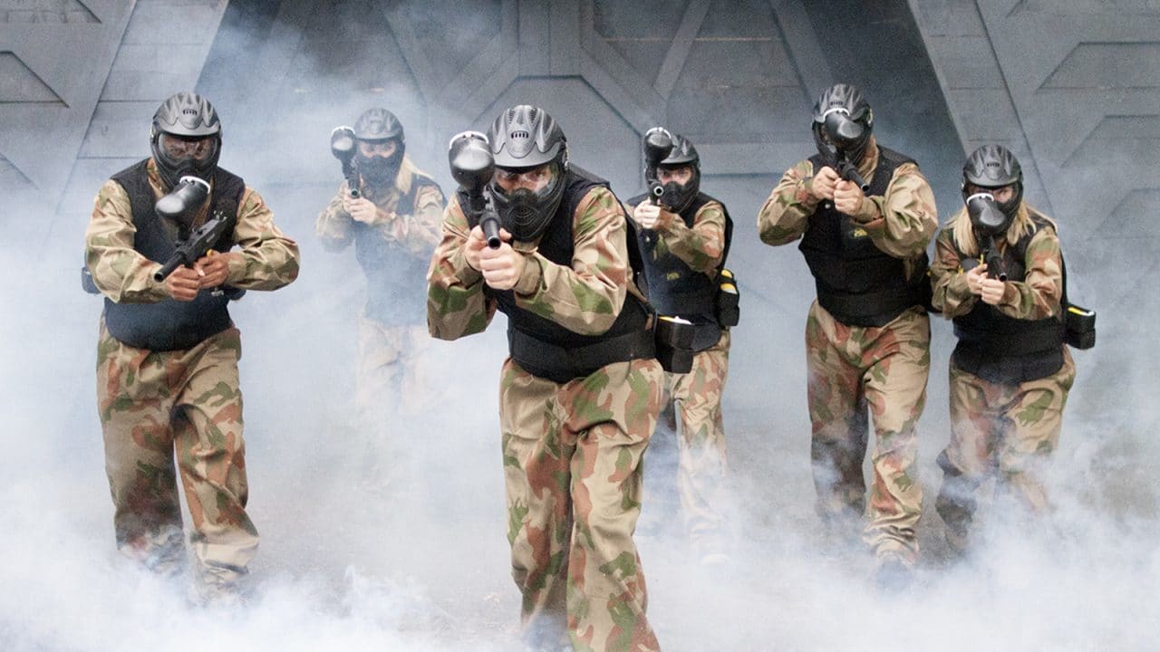 Space Warz paintball objective area