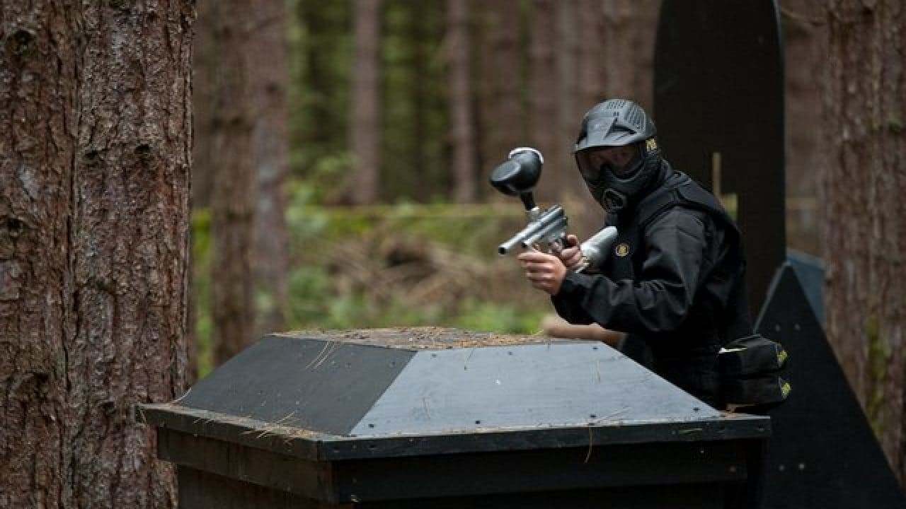 The Haunted Graveyard paintball game zone image 1