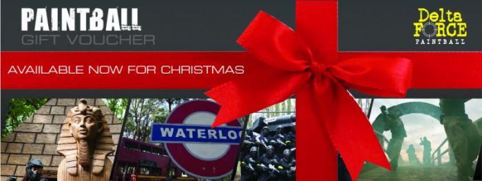 Delta Force Paintball Christmas voucher