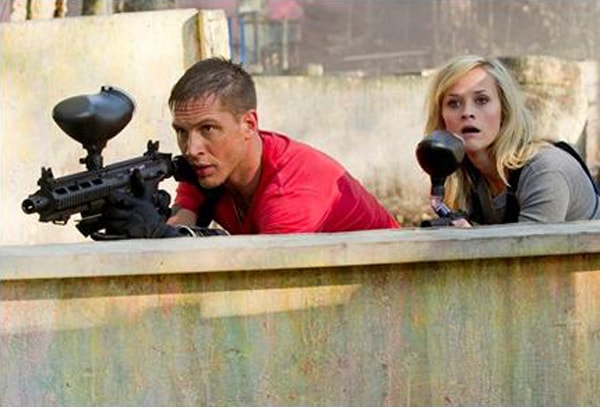 Tom Hardy, Reece Witherspoon 'This Means War' paintball scene