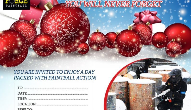 Christmas Paintball Voucher