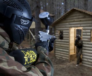 Delta Force Player In Kit Aiming At Player