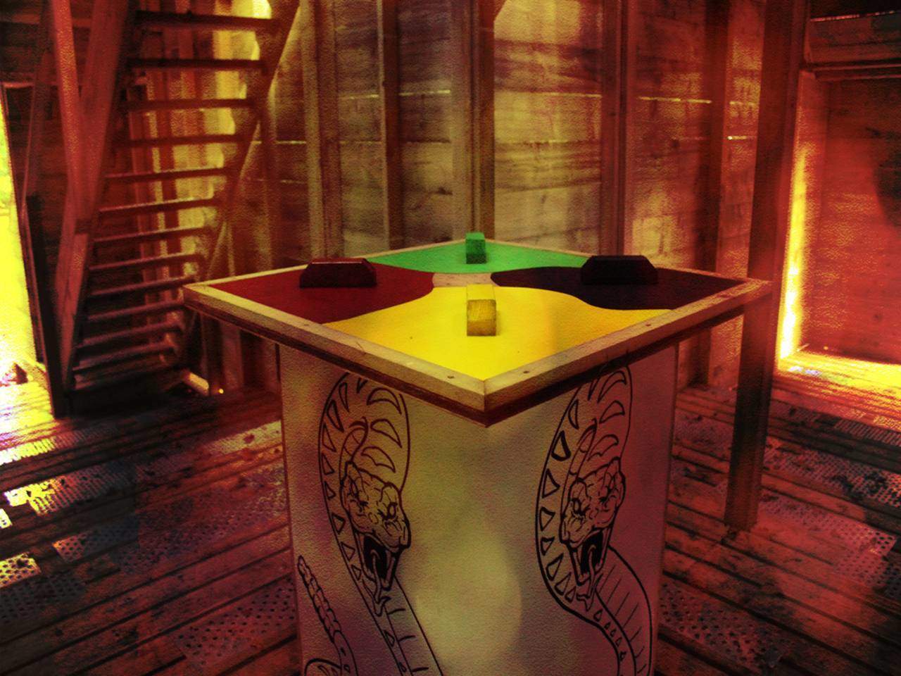 Model Artefact Inside Temple Run Game Zone