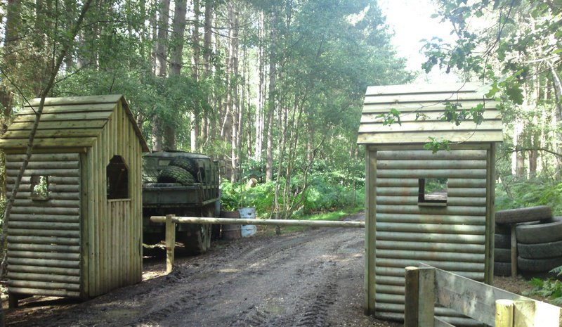 Delta Force Border Crossing Gate Game Zone