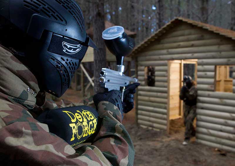 Paintballing London England Delta Force Paintball