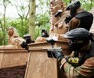 Delta Force Players Confront At Tomb Raider Game Zone