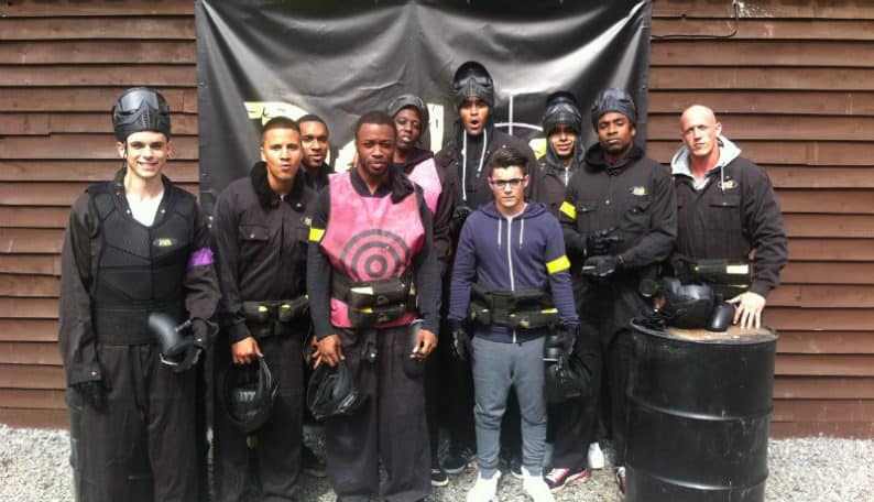 Diversity Dance Group at Paintball Essex