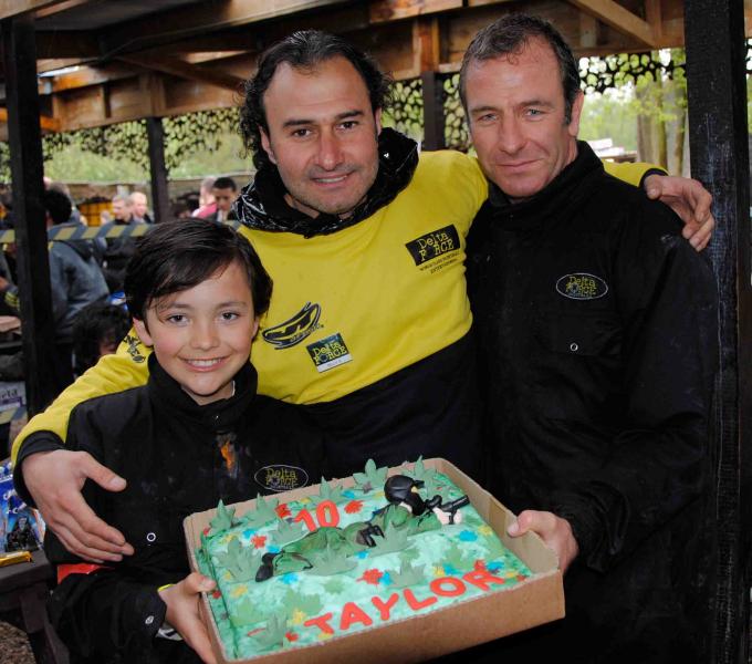 Robson Green, son, and marshal