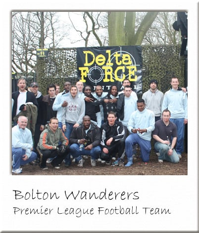 Bolton Wanderers at Manchester Paintball Centre