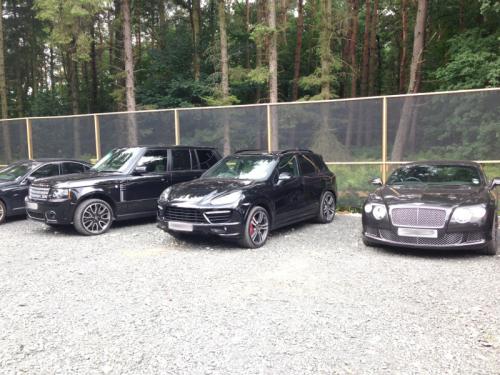 Newcastle players' cars