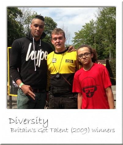 Diversity Dance Group at Paintball Upminster