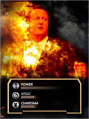 Downing Street Fighter David Cameron