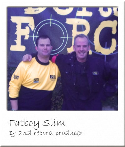 Fatboy Slim Paintballing in Billericay