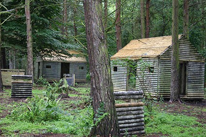 Suffolk game zone village huts
