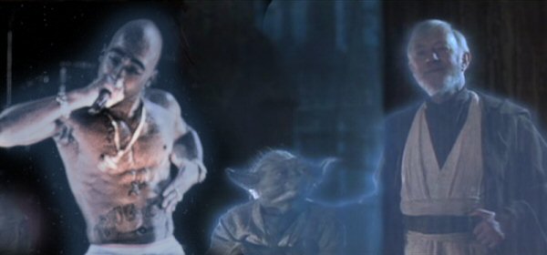 Star Wars and 2pac Holograms