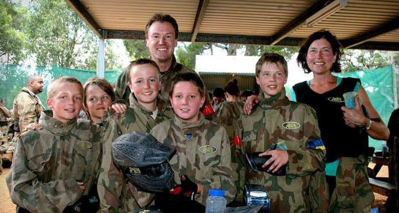 Kids Paintball Group