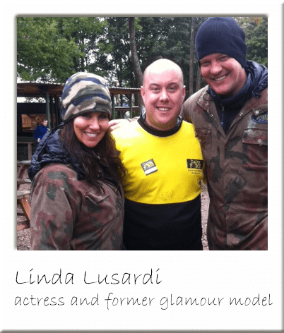 Linda Lustardi Paintballing