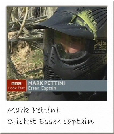 Mark Pettini at Essex Paintball Centre