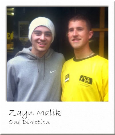 Zayn Malik with Paintball Marshal