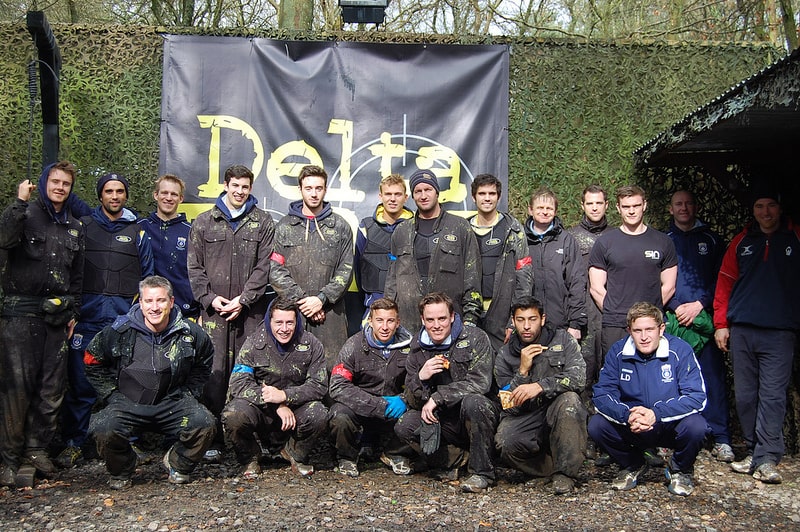 Hampshire Cricket Club at Southampton base camp