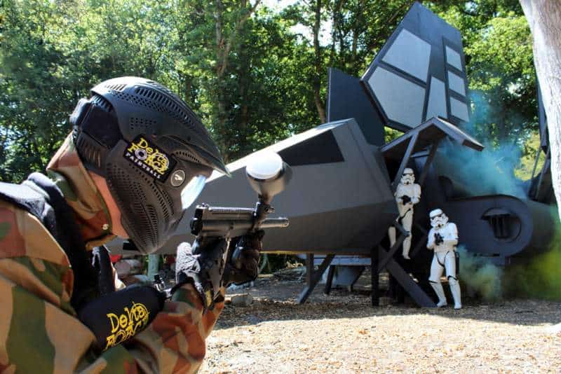 Delta Force Paintballing UK star warz