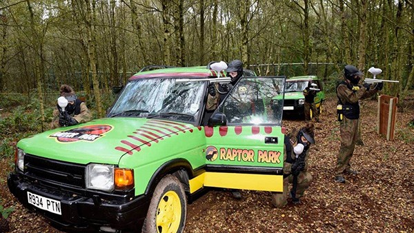 Delta Force gamezone raptor park