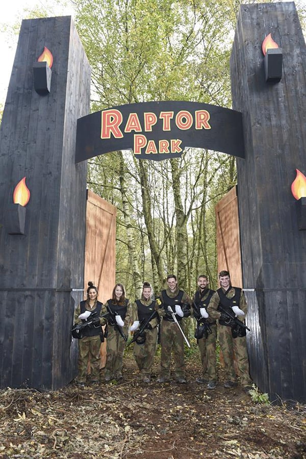 Delta Force paintball gamezone raptor park