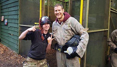 Dickon Tarly at Delta Force Paintball