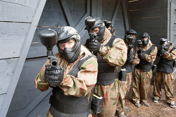 delta force paintball players